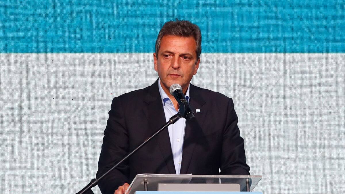 Sergio Massa. Foto: Reuters.