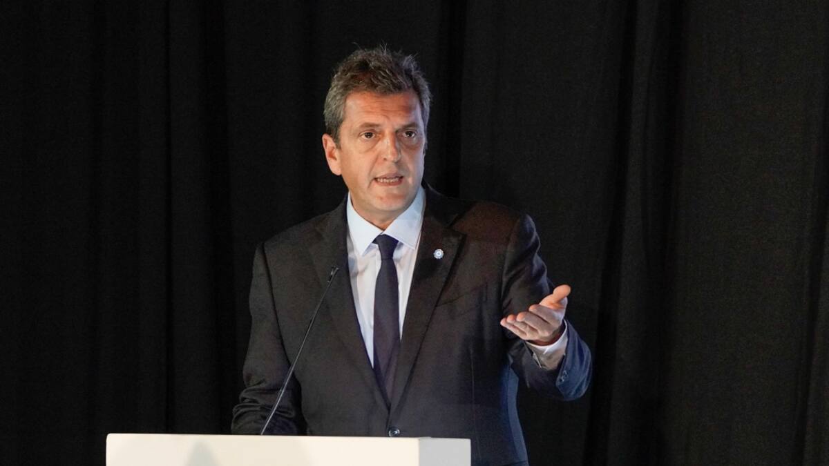 Sergio Massa, ministro de Economía. Foto: NA.