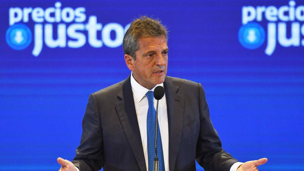 Sergio Massa, Precios Justos. Foto: Télam
