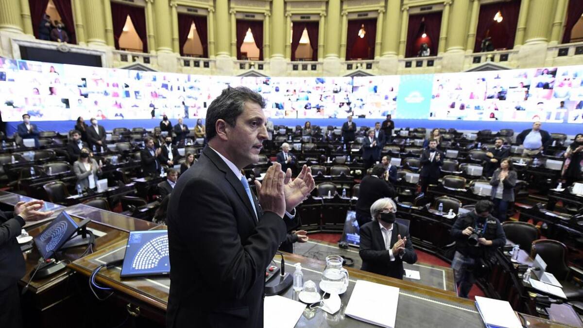 Sergio Massa, presidente Cámara de Diputados, Agencia NA