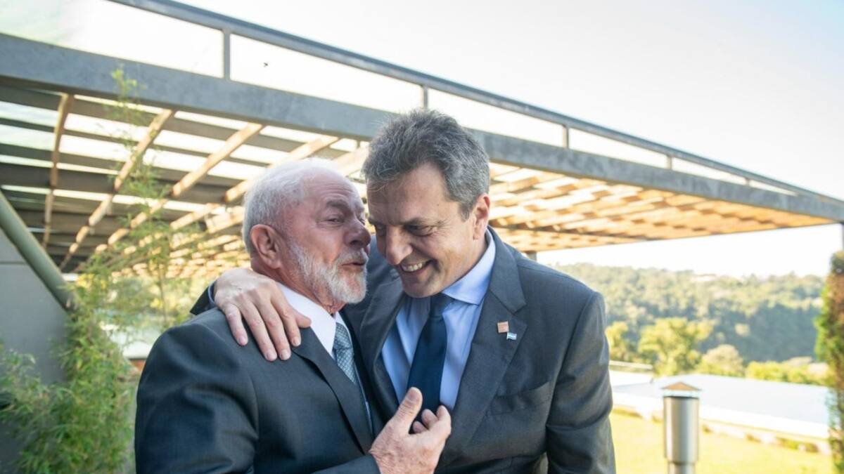 Sergio Massa y Lula en Cumbre del Mercosur. Foto: Ministerio de Economía.