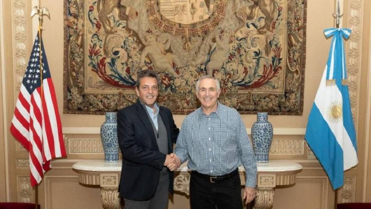 Sergio Massa y Marc Stanley, NA