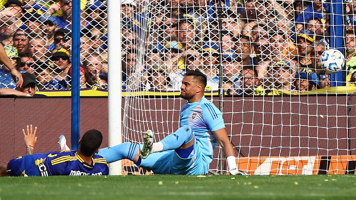 Sergio Romero, Boca vs River. Foto: Reuters