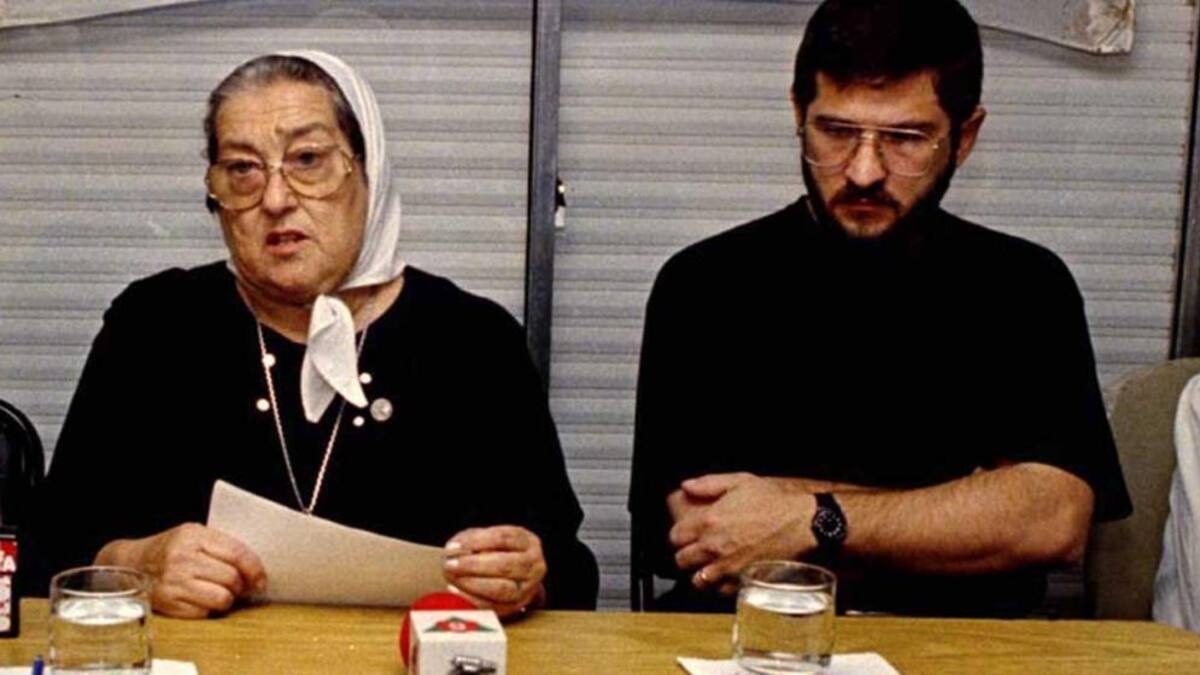 Sergio Schoklender y Hebe de Bonafini