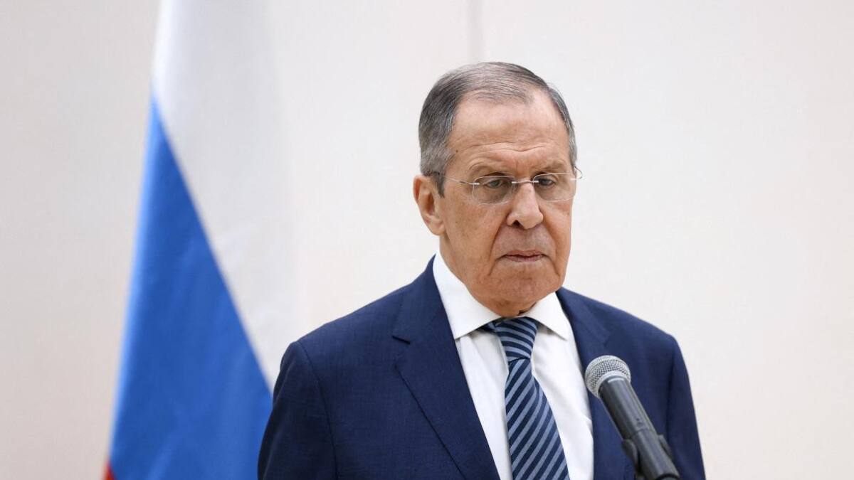 Serguéi Lavrov, ministro de Exteriores ruso. Foto: Reuters.