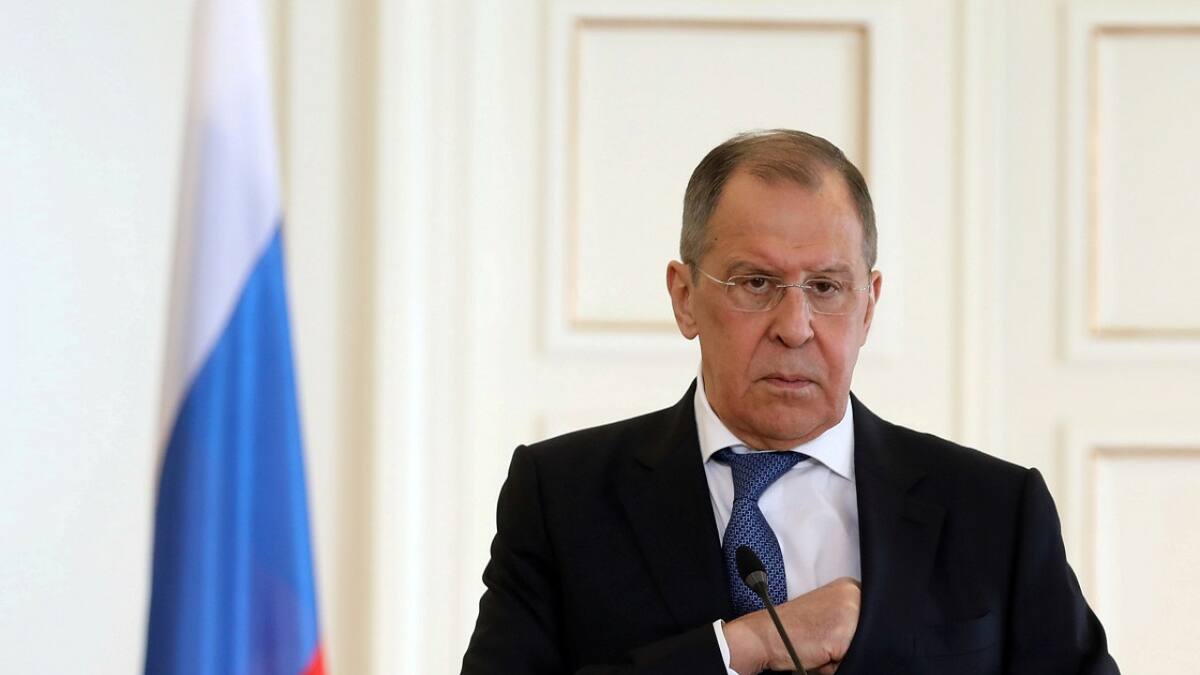 Serguéi Lavrov, ministro ruso de Exteriores. Foto: Reuters.