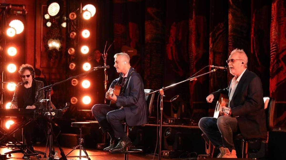 Histórico reencuentro en el Teatro Colón: Serú Girán volvió al escenario tras 27 años