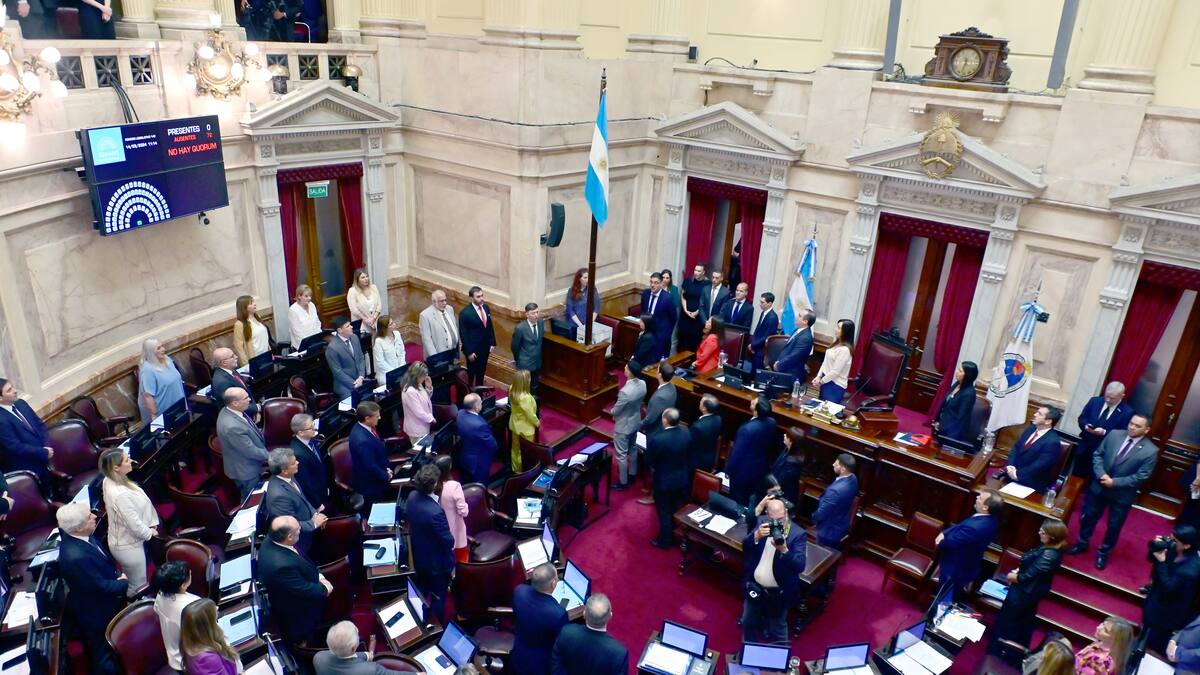 El Senado debate la reforma de la Ley de Glaciares en un escenario con votos ajustados