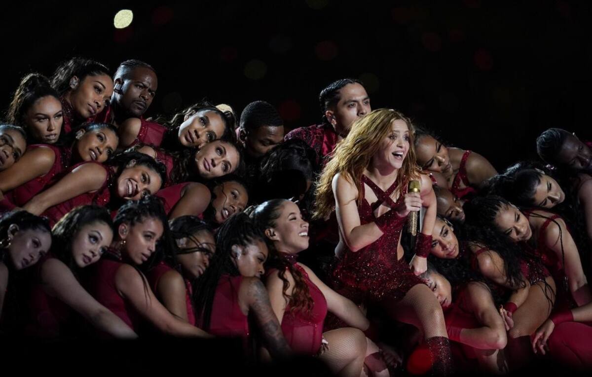 Shakira en el Super Bowl - Reuters