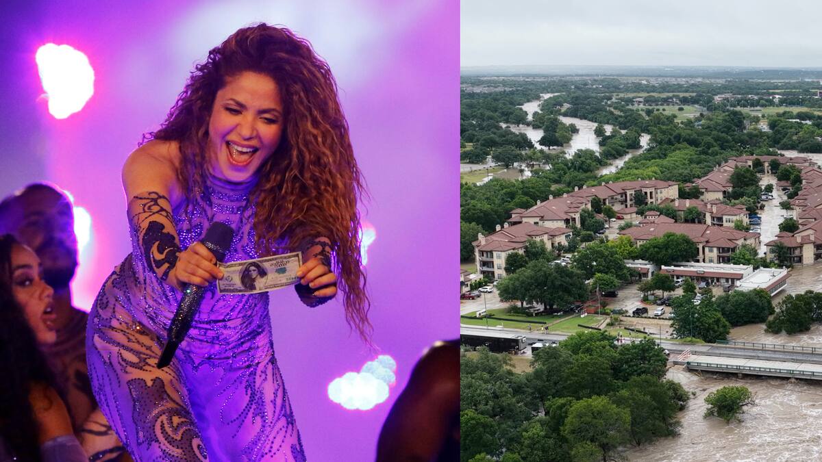 Shakira donará parte del dinero recaudado en su show para las víctimas de las inundaciones de Texas