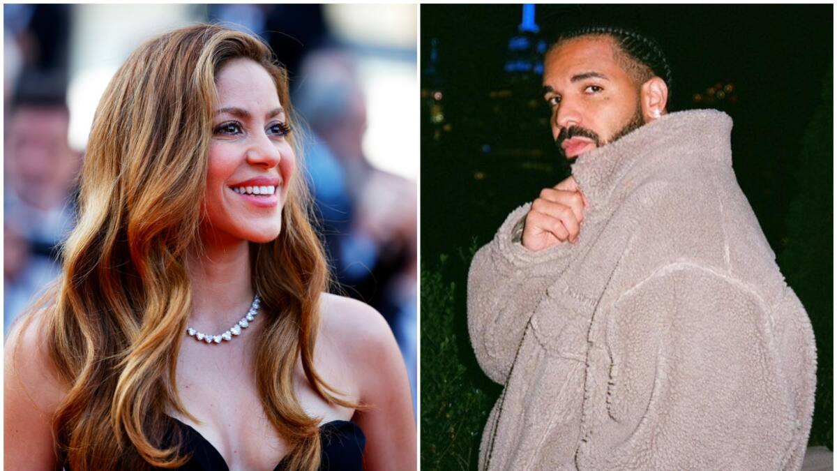 Shakira y Drake. Fotos: Reuters - Instagram/champagnepapi.