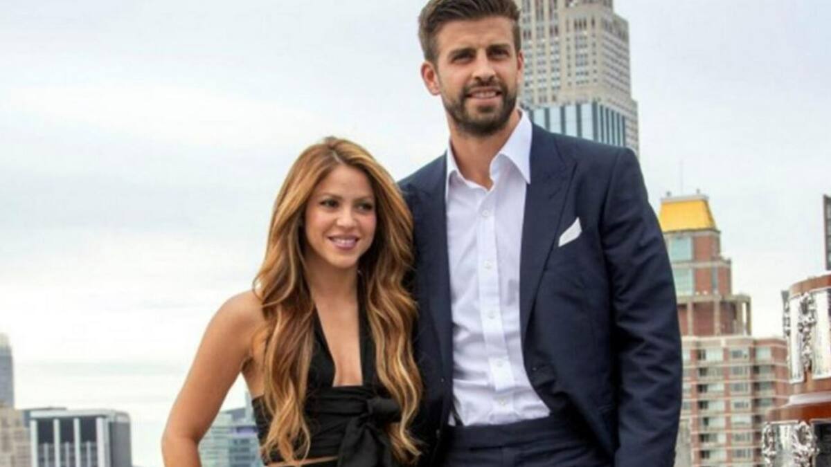 Shakira y Piqué. Foto: NA.