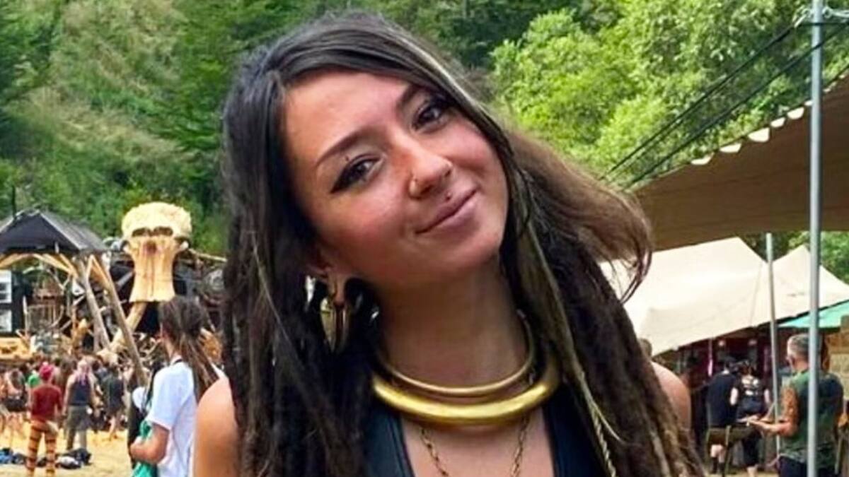 Shani Louk, rehén asesinada por Hamas. Foto: redes sociales.