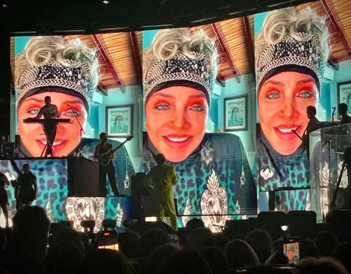 Show de Cristian Castro. Foto: NA.