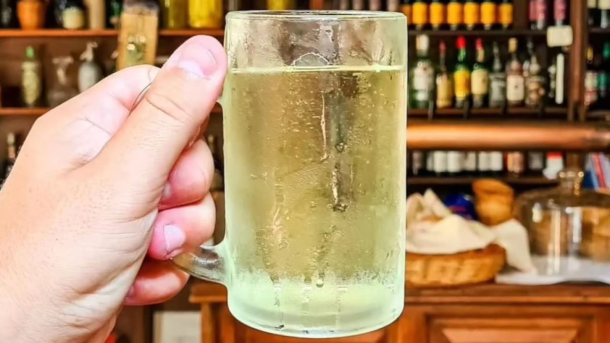 Sidra tirada. Foto: Instagram @buenosaires.ar