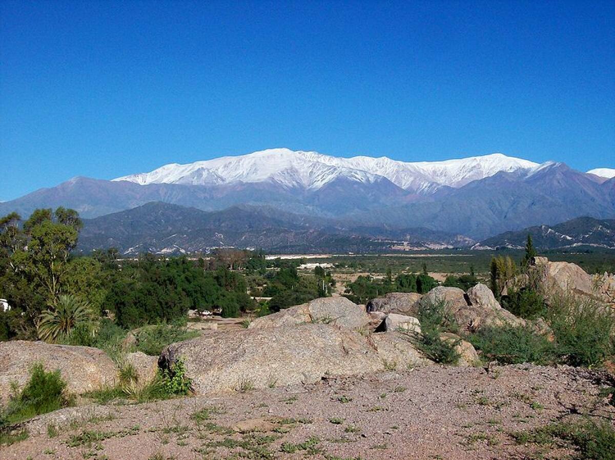 Sierras del Famatina. Fuente: Turismo Catamarca