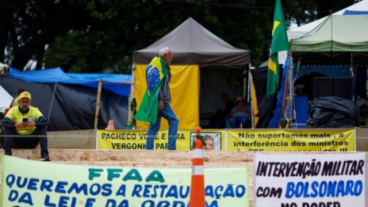 Sigue la tensión en Brasil. Foto: NA.