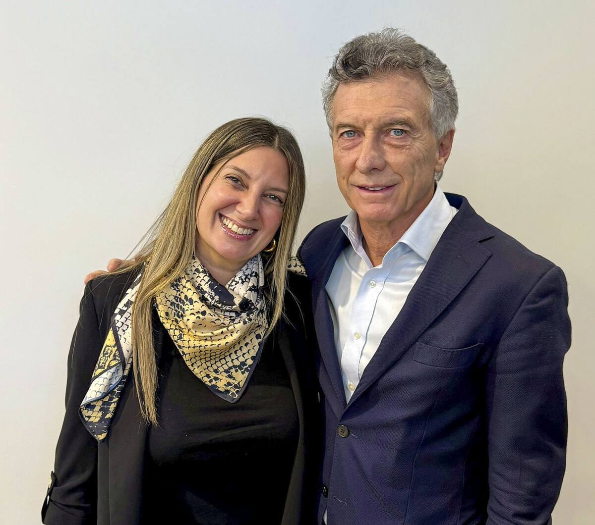 Silvia Lospennato y Mauricio Macri. Foto: NA.