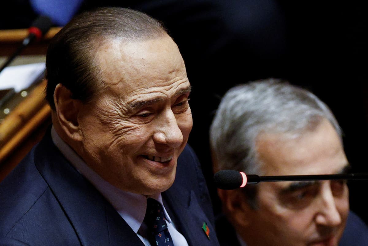 Silvio Berlusconi, ex primer ministro de Italia. Foto: Reuters.