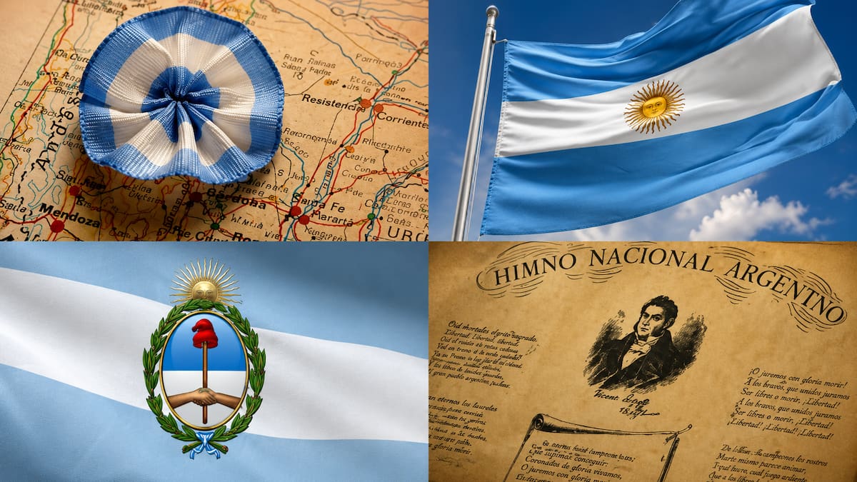 Argentina tiene 4 símbolos patrios: su historia completa y el detalle de la escarapela que lo vuelve un país único