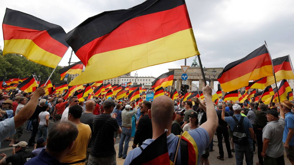 Simpatizantes de Alternativa para Alemania, AfD. Foto: NA.