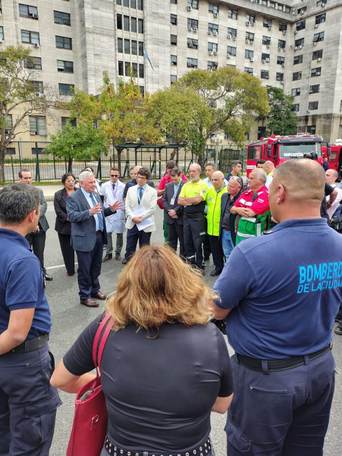 Simulacro de la Corte Suprema de Justicia en Comodoro Py