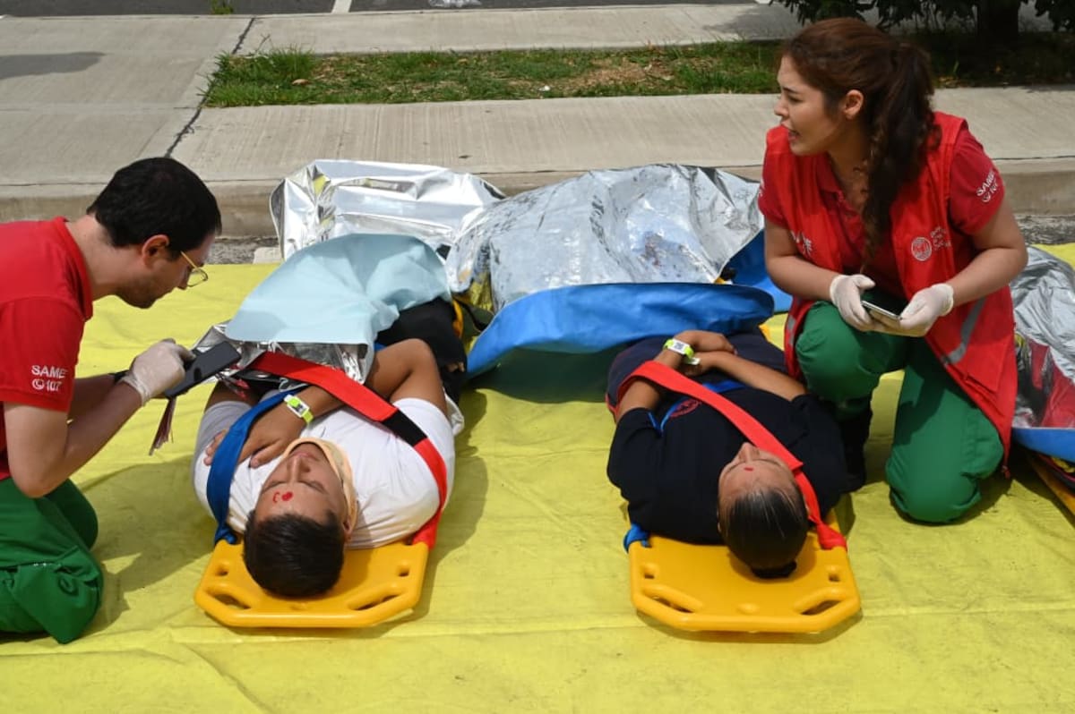 Simulacro de la Corte Suprema de Justicia en Comodoro Py