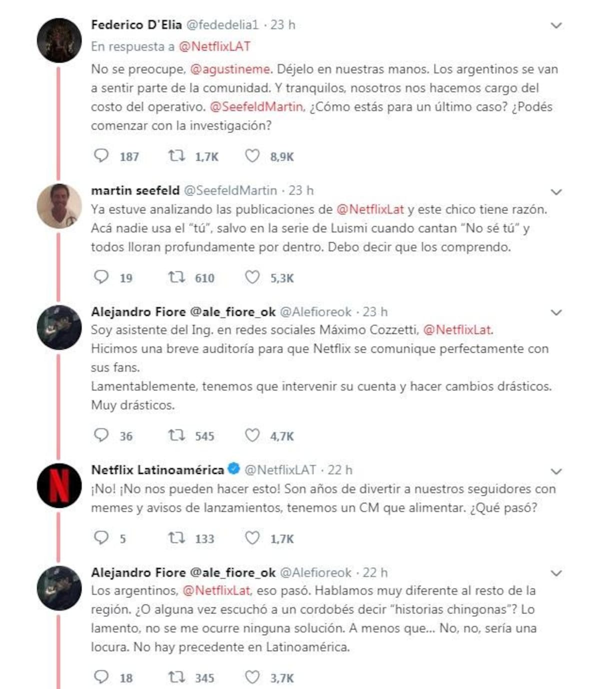 Simuladores tweet