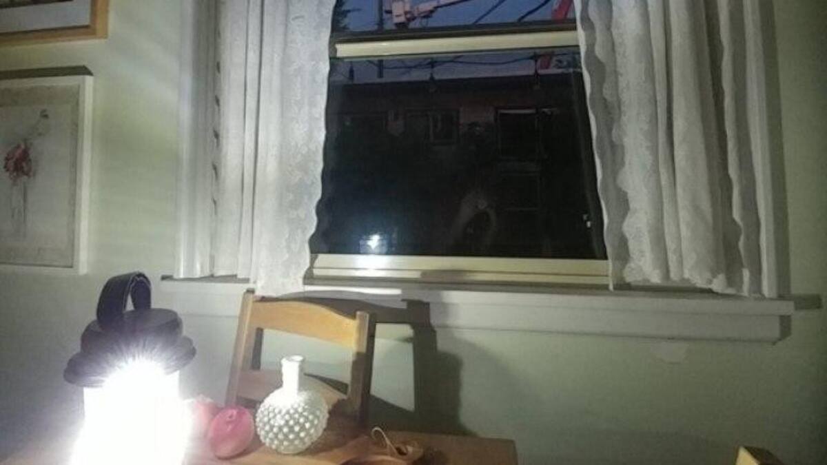 Sin servicio eléctrico en la capital estadounidense. Foto: NA.