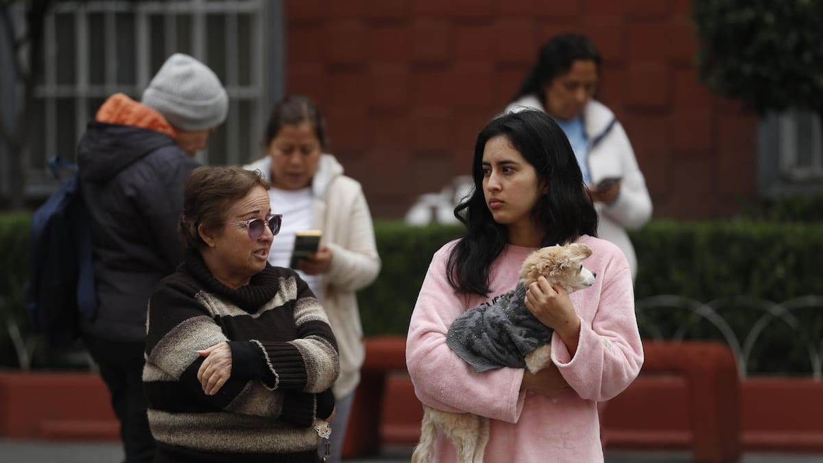Sismo en México. Foto: EFE.
