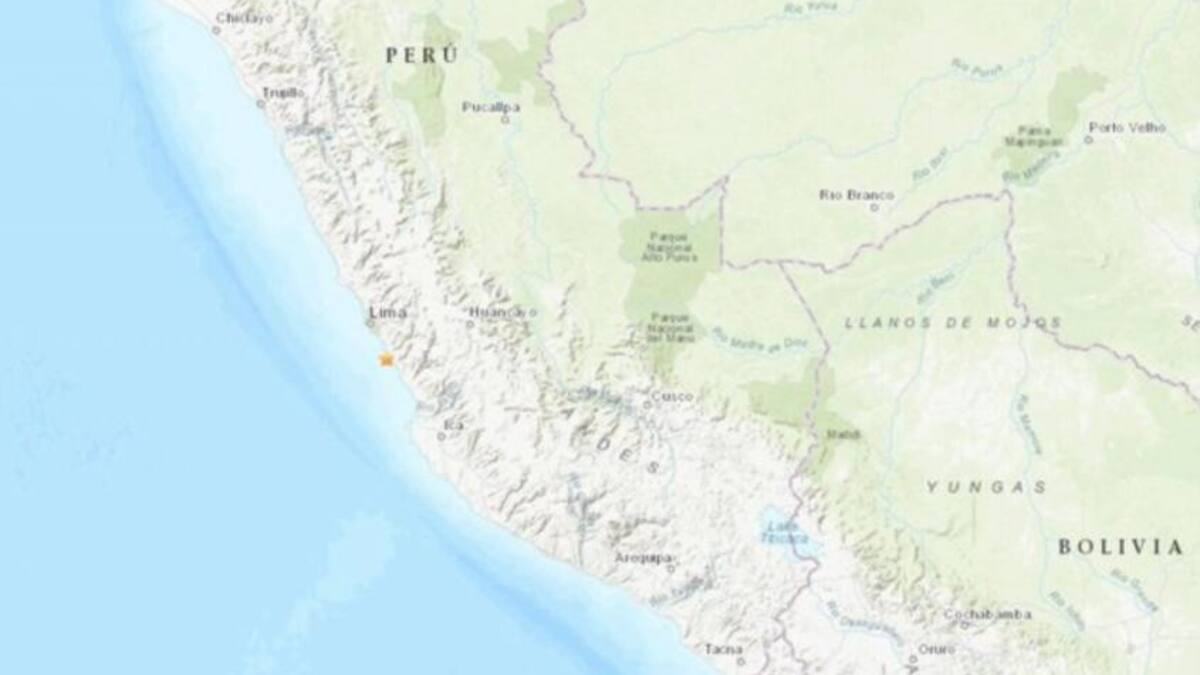 Sismo en Perú, NA