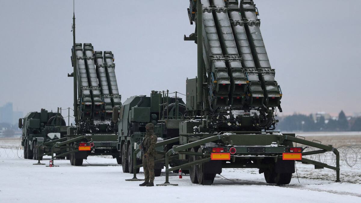 Sistema de defensa aérea Patriot. Foto: Reuters