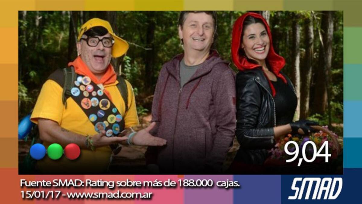 SMAD - rating domingo 15 enero 2017