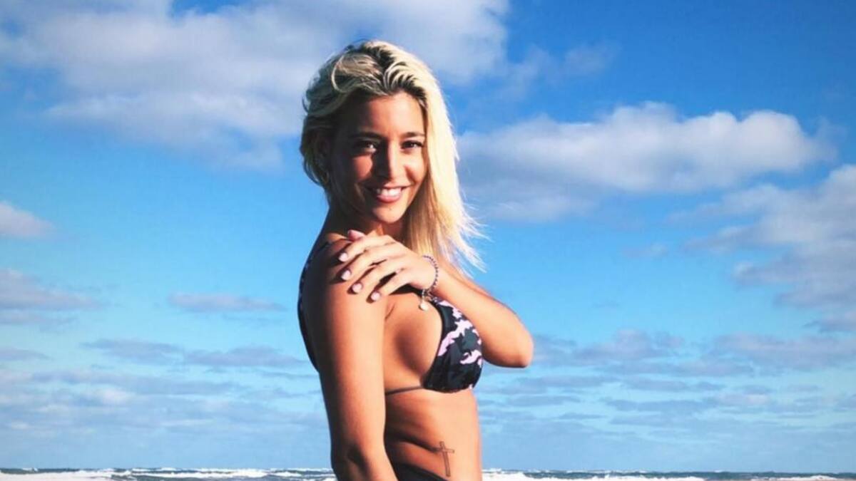 Sol Pérez en Mar del Plata - Instagram -