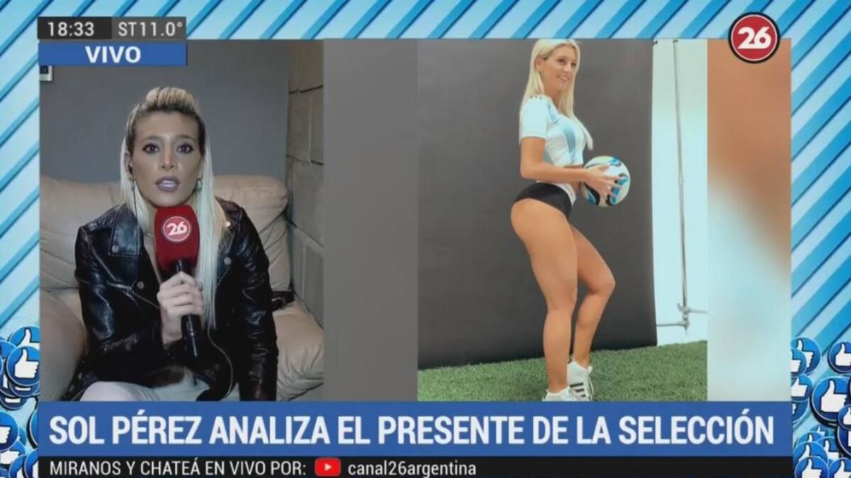 Sol Pérez en "Me Gusta la Tarde" - Canal 26