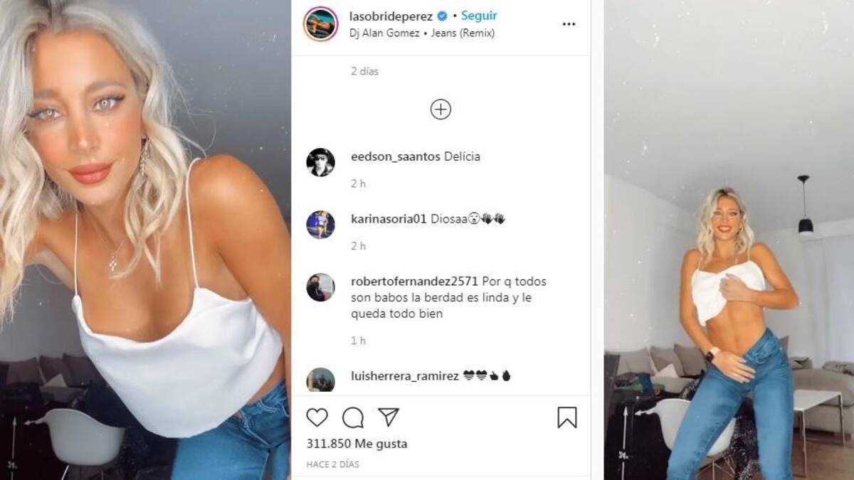 Sol Pérez usó unos jeans que enloquecieron a sus seguidores en redes
