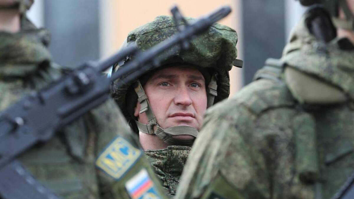 Soldado ruso, guerra en Ucrania. Foto: Reuters