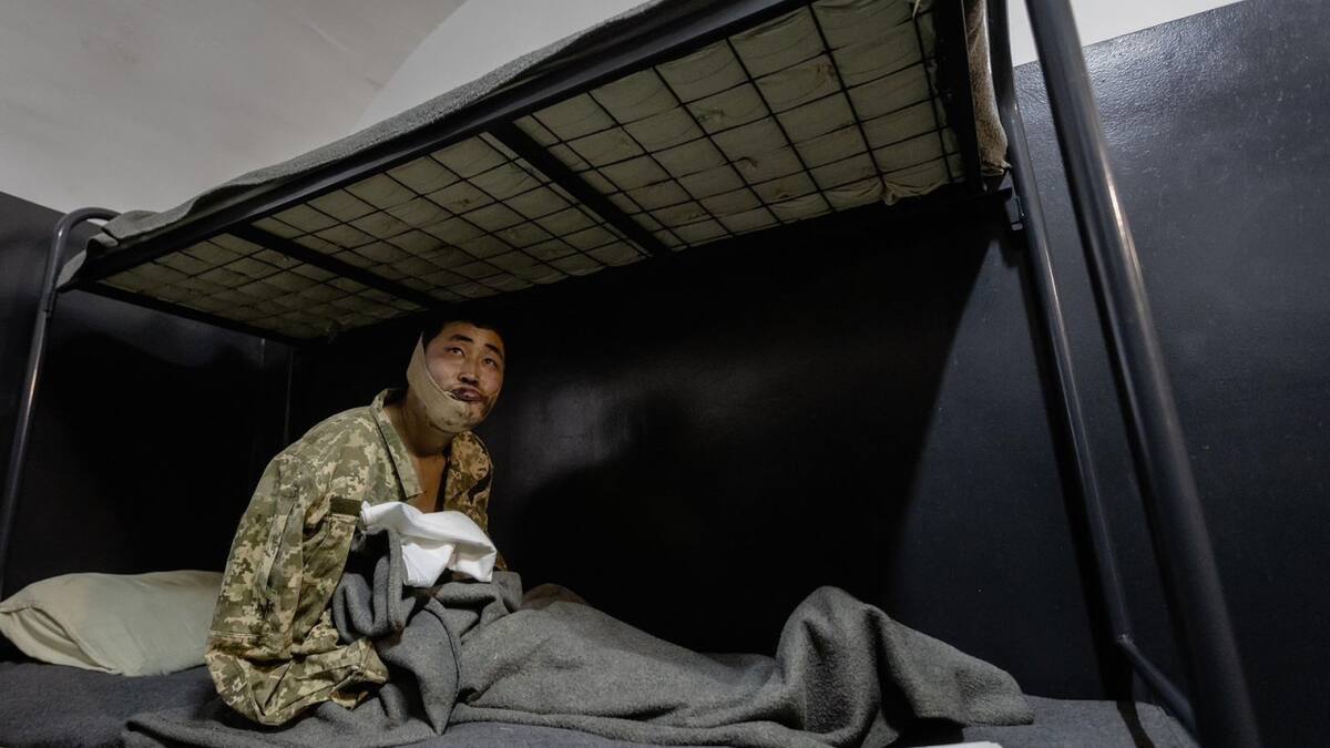 Soldados de Corea del Norte capturados por Ucrania. Foto: X/@ZelenskyyUa.