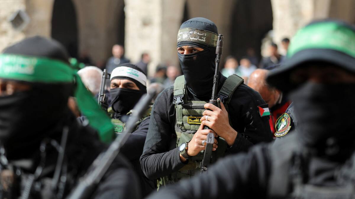 Soldados de Hamás. Foto: Reuters/Dawoud Abu Alkas