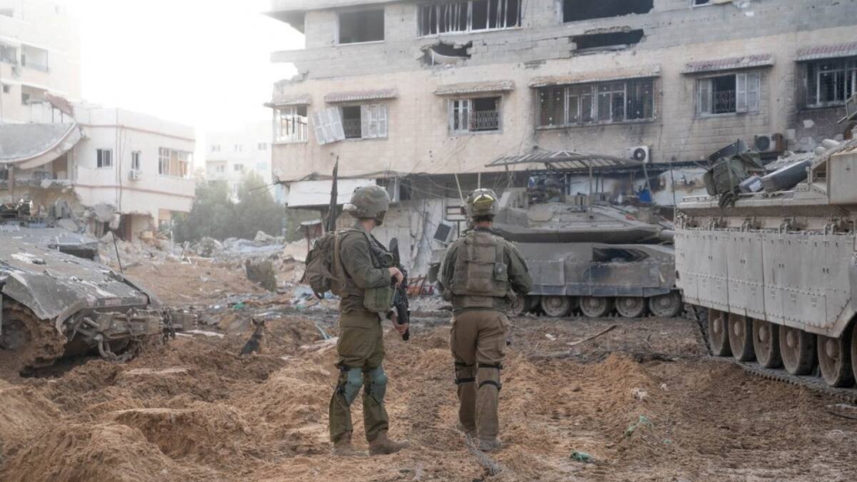 Soldados israelíes en Gaza. Foto: Reuters