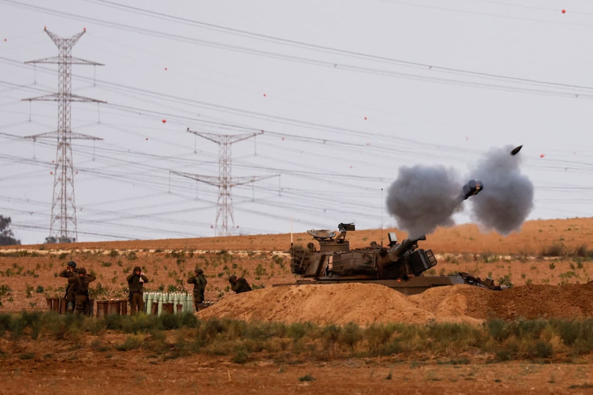 Soldados israelíes en la Franja de Gaza. Foto: Reuters.