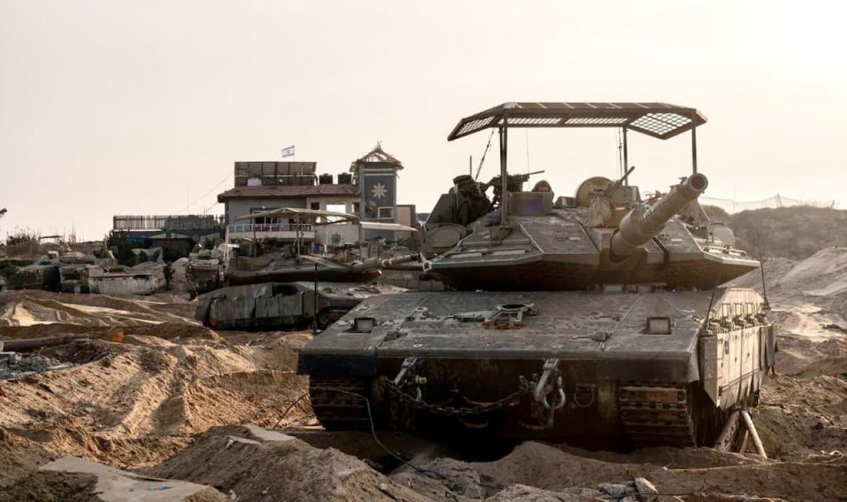 Soldados israelíes en la Franja de Gaza: Foto: X @idfonline