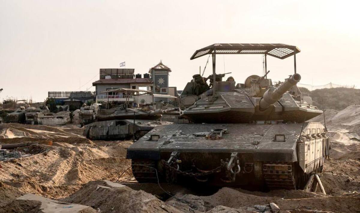 Soldados israelíes en la Franja de Gaza: Foto: X @idfonline