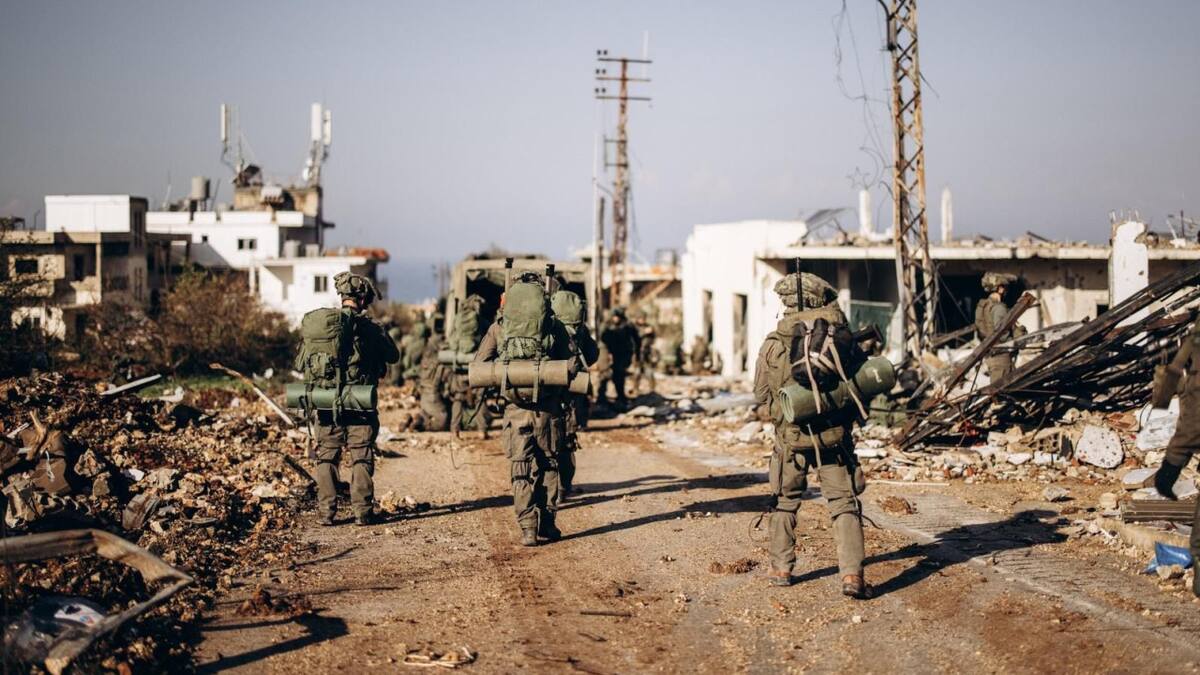 Soldados israelíes en la Franja de Gaza. Foto: X/@idfonline.