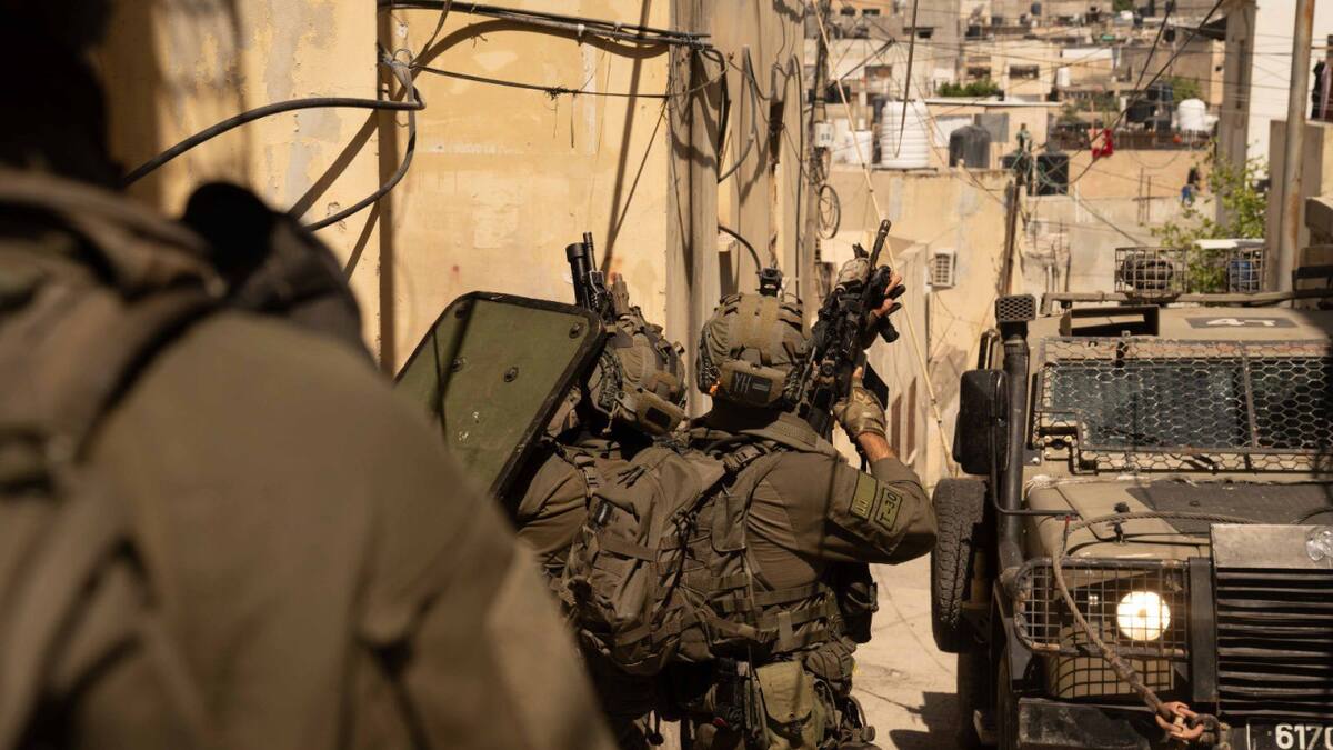 Soldados israelíes en la Franja de Gaza; guerra Israel-Hamás: Foto: X @idfonline
