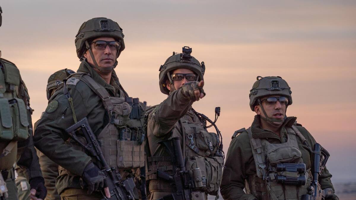 Soldados israelíes. Foto: X @idfonline