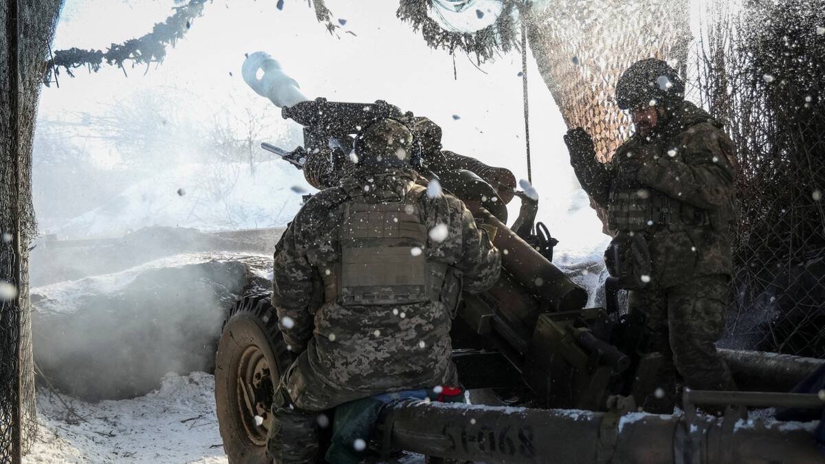 Soldados ucranianos. Foto: Reuters.