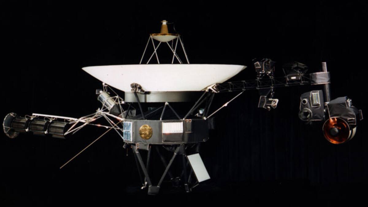 Sonda espacial Voyager 1. Foto: NASA.