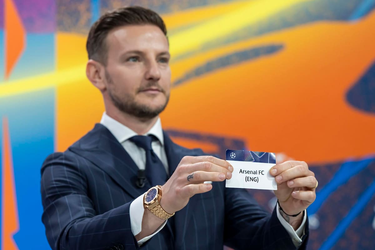 Sorteo de la Champions League 2026.