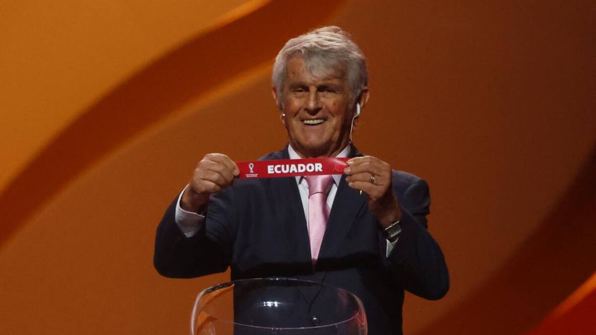 Sorteo del Mundial - Ecuador jugará partido inaugural, REUTERS